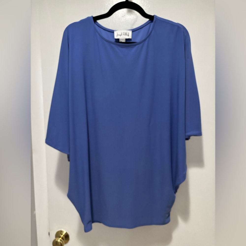 Joseph Ribkoff Royal Blue Dolman Sleeve Tunic Size 6